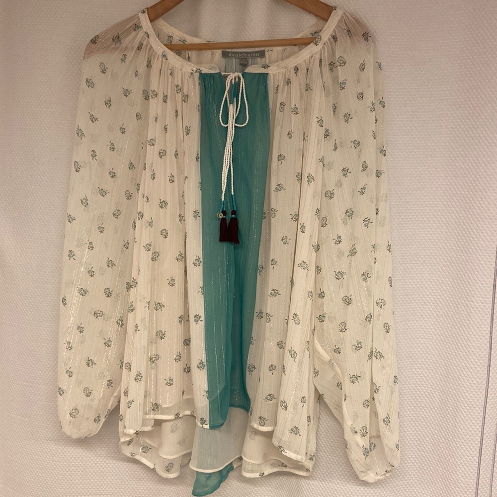 Anthropologie Boho Peasant Blouse